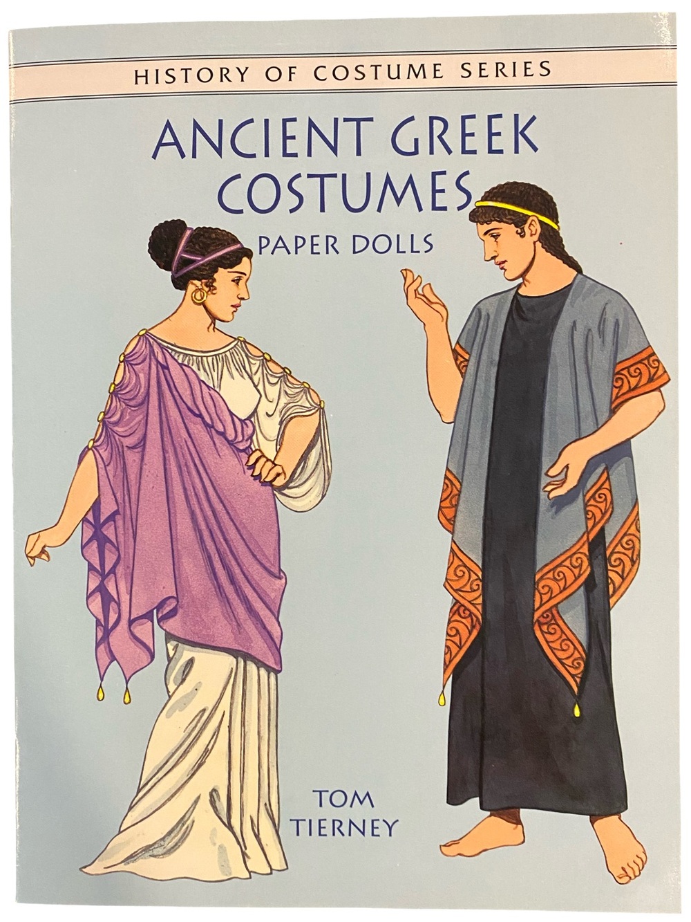 Tom Tierney Collectable - Ancient Greek Costumes Paper Doll Set - Like New